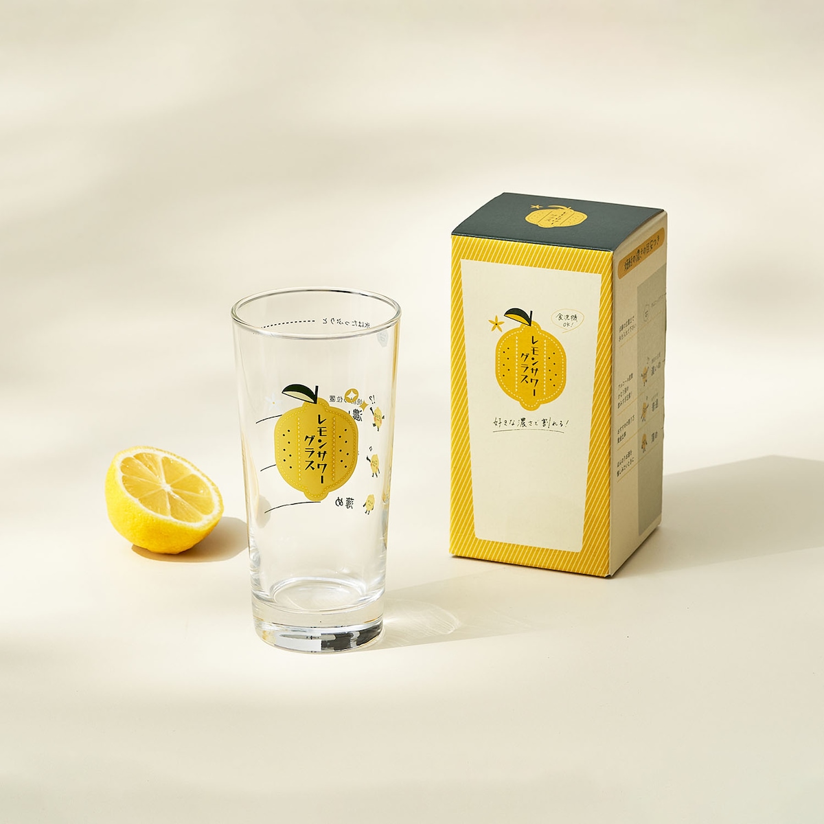 토요사사키 레몬사와 메이커 유리컵 435ml