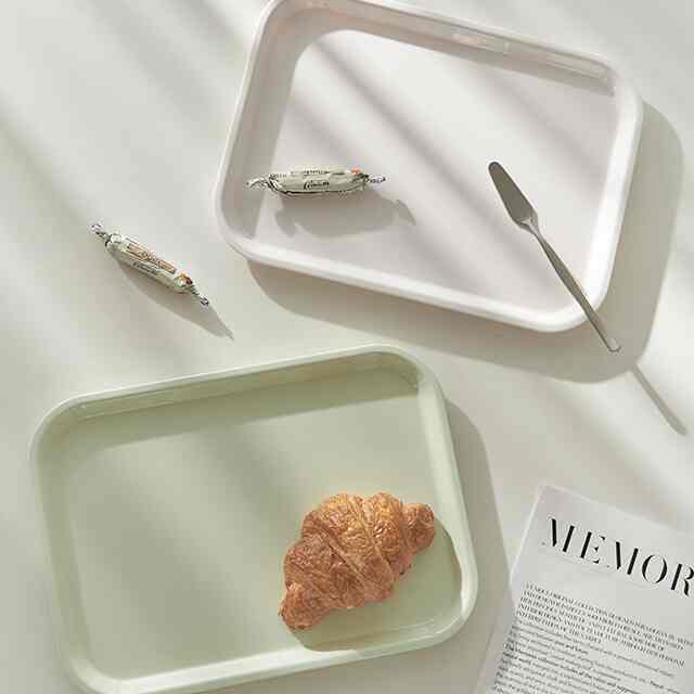 Solid, Minimal_Square トレイ 【4colors】