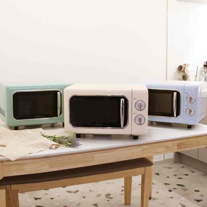 レトロ電子レンジ MC-R20A 20L［3色］
