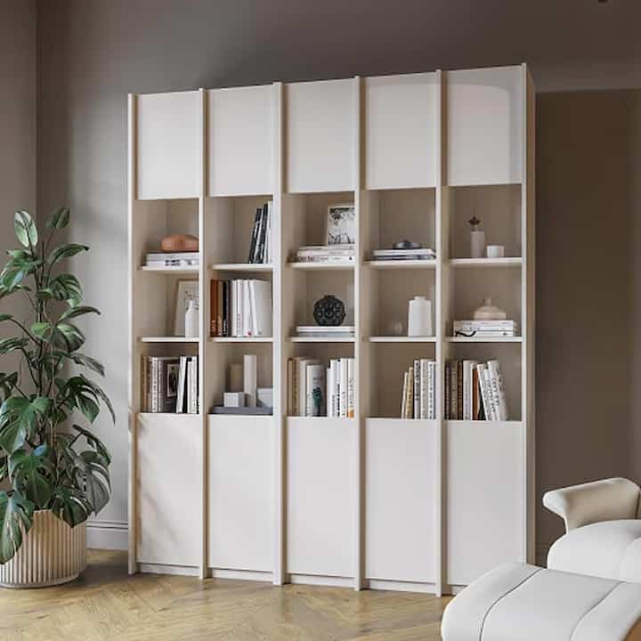 HAVEL 6段 本棚 106.2cm［3色］