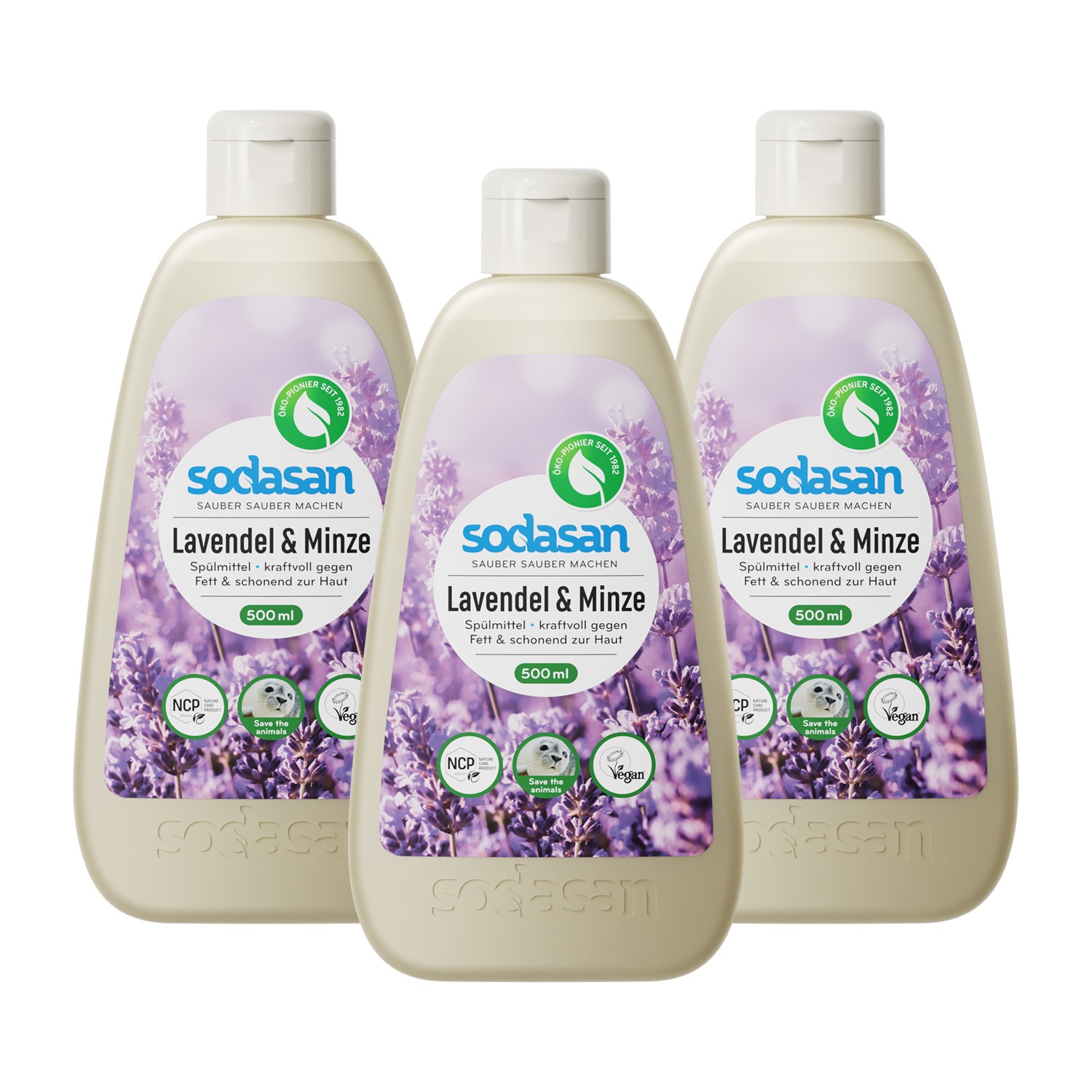キッチン洗剤ラベンダー＆ミント500ml 3個