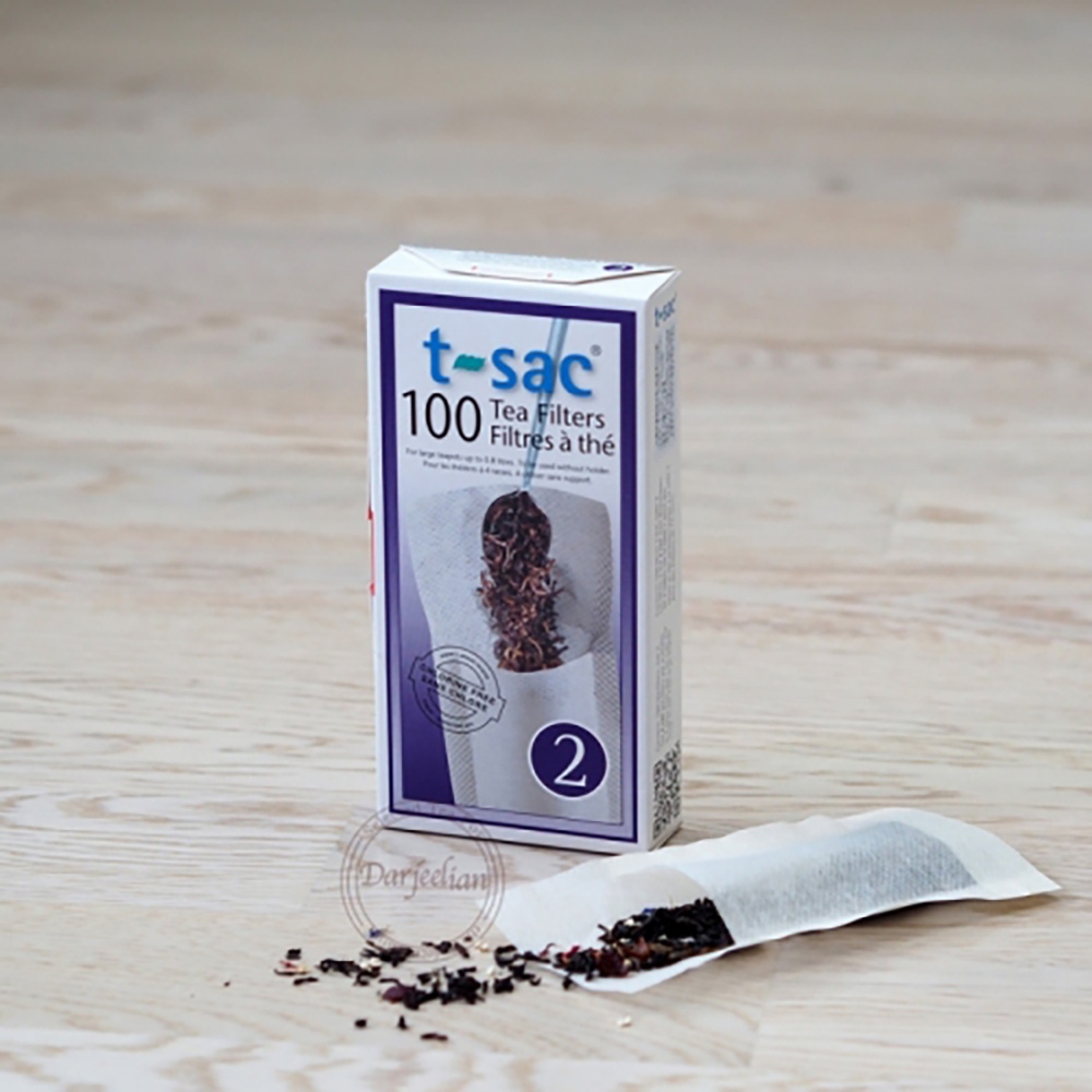 코코비아 티색 T-SAC 2호 100매 차거름망 공티백 필터