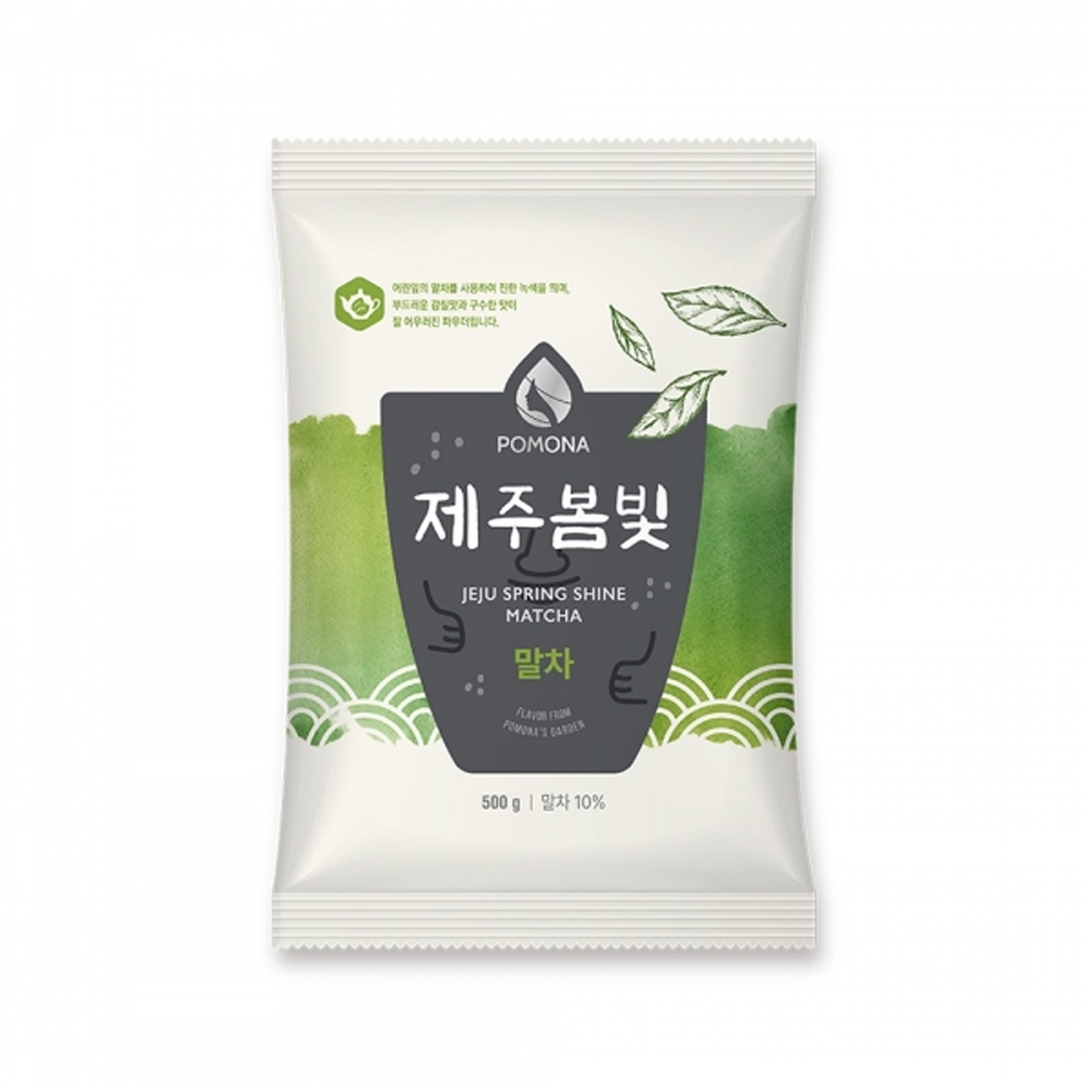 코코비아 포모나 제주봄빛 말차 파우더 500g