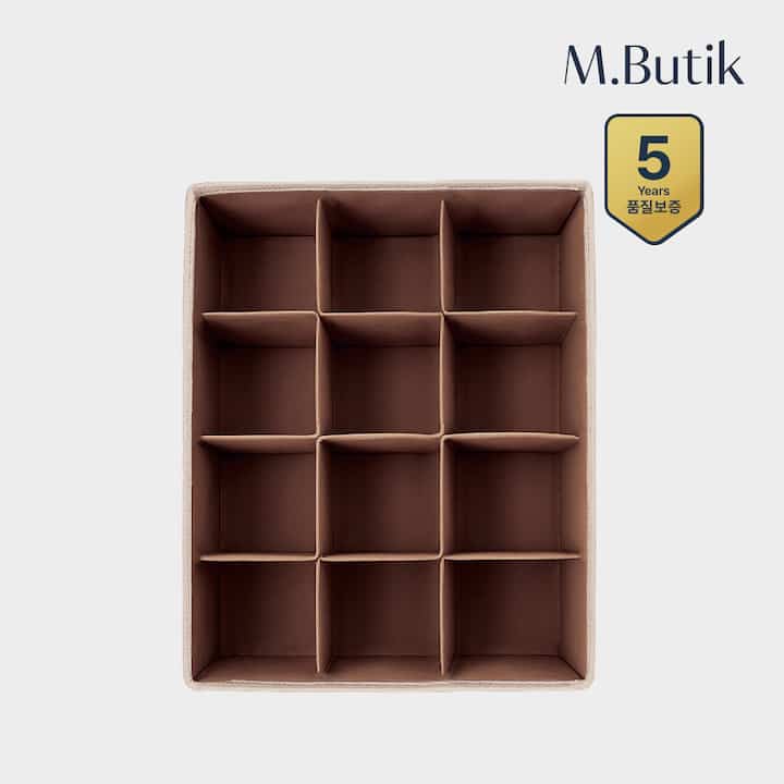 TAPTAP 可動仕切り引き出し整理ボックス 12口［2色］