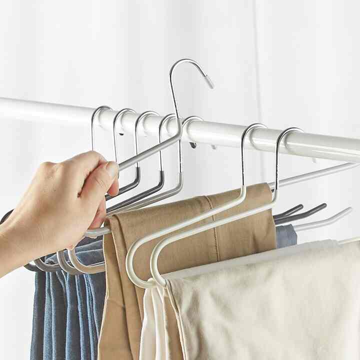 マルチコーティング ズボンハンガー 20本セット［4色］