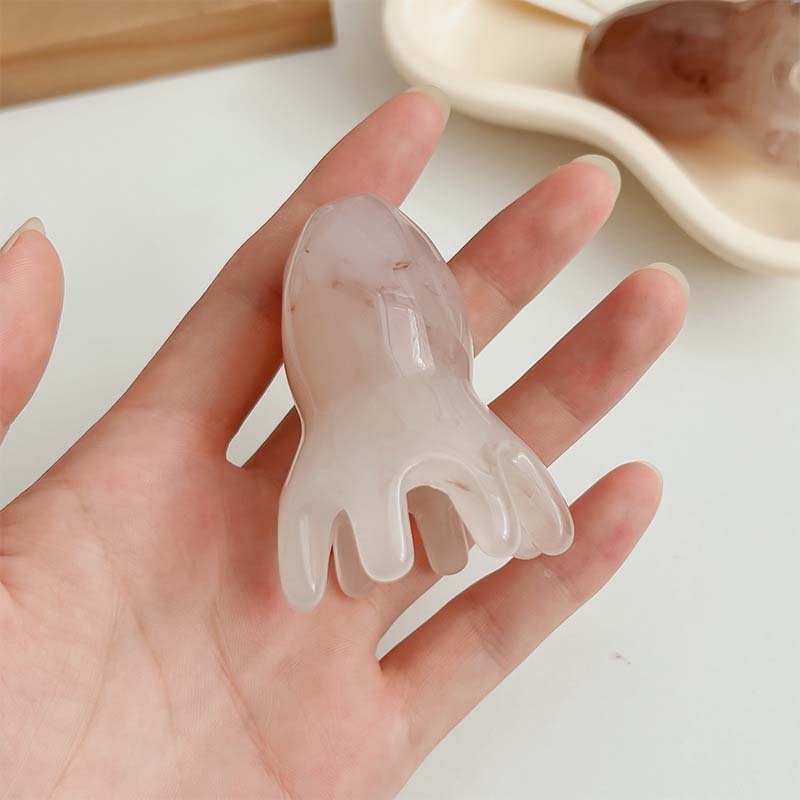 반디몰 두피 괄사 머리 지압 마사지 승모근 문어 꾹꾹이