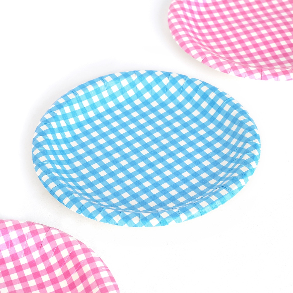컬러 종이접시 10개입(18cm) (블루) 가격 비교 롯데이라이프 컬러 종이접시 10개입(18cm) (블루)
