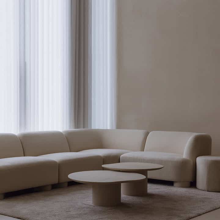 サンドストーン ローテーブル