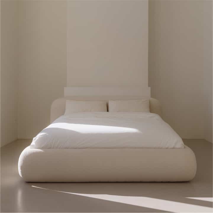 ROMAN ブークレー ローベッドフレーム Q