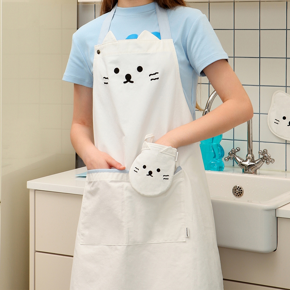 어프어프 치치 페이스 앞치마
