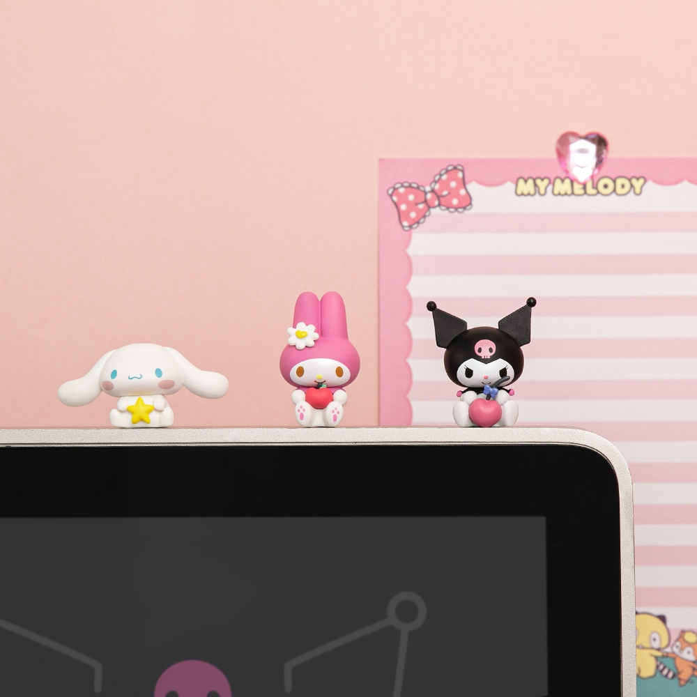 SANRIO 산리오 모니터 피규어 시나모롤 쿠로미 마이멜로디