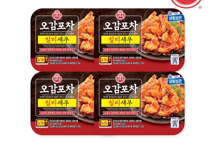 떡볶이·튀김·분식 > 오감포차 칠리새우 200g*4개 | 오늘의집 쇼핑 오감포차 칠리새우 200g*4개