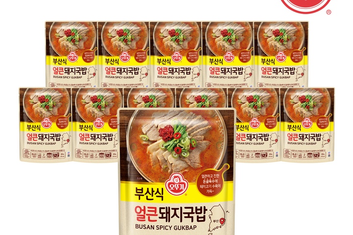 국·탕·찌개 > 부산식 얼큰돼지국밥 500g*12개(1박스) | 오늘의집 쇼핑 부산식 얼큰돼지국밥 500g*12개(1박스)