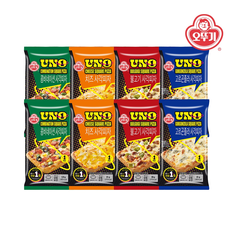 UNO 사각피자 콤비네이션2+치즈2+불고기2+고르곤졸라2 가격 추이 오뚜기 UNO 사각피자 콤비네이션2+치즈2+불고기2+고르곤졸라2 - 최저가 25,900원