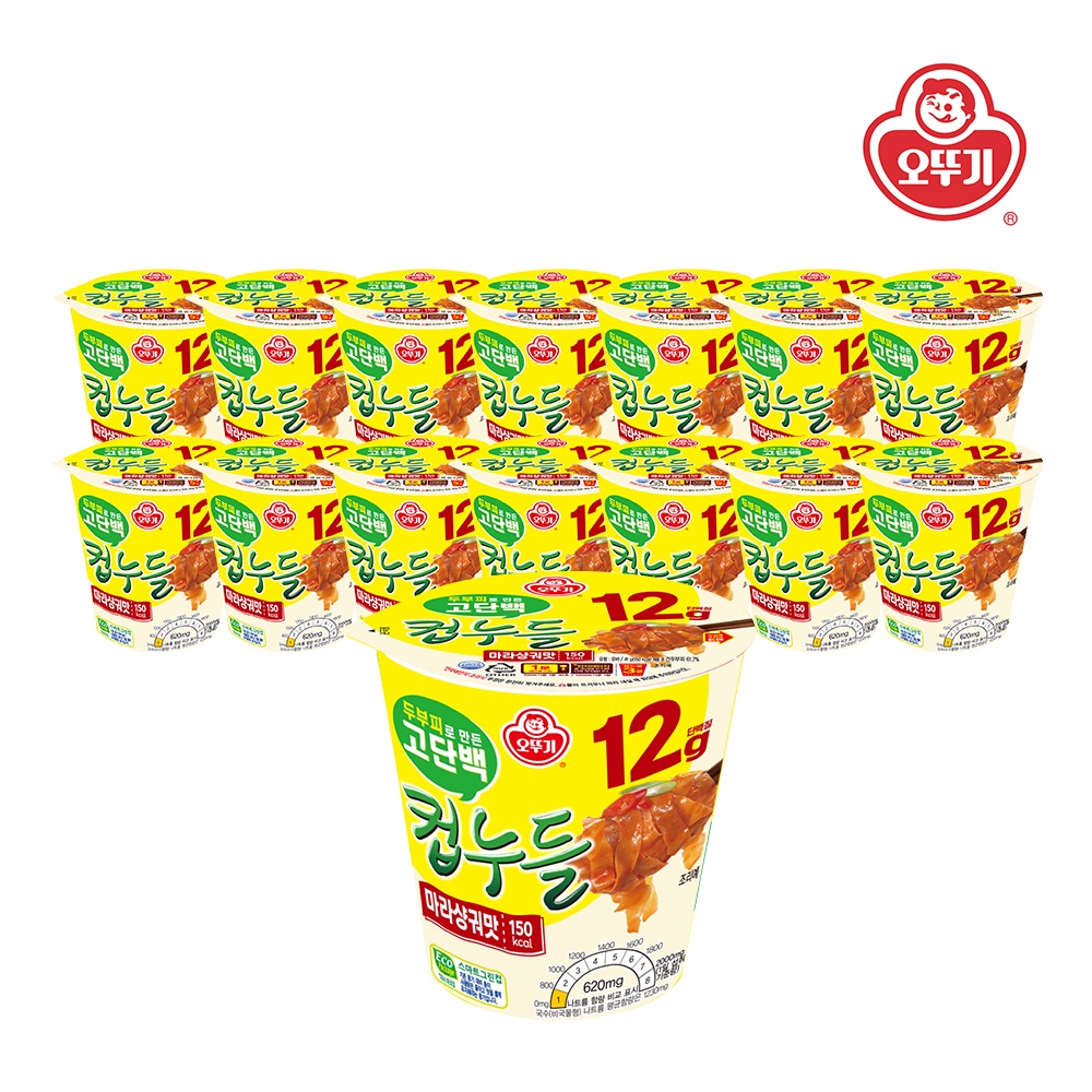 고단백컵누들 마라샹궈맛 컵 41g*15개 가격 추이 오뚜기 고단백컵누들 마라샹궈맛 컵 41g*15개 - 최저가 18,675원