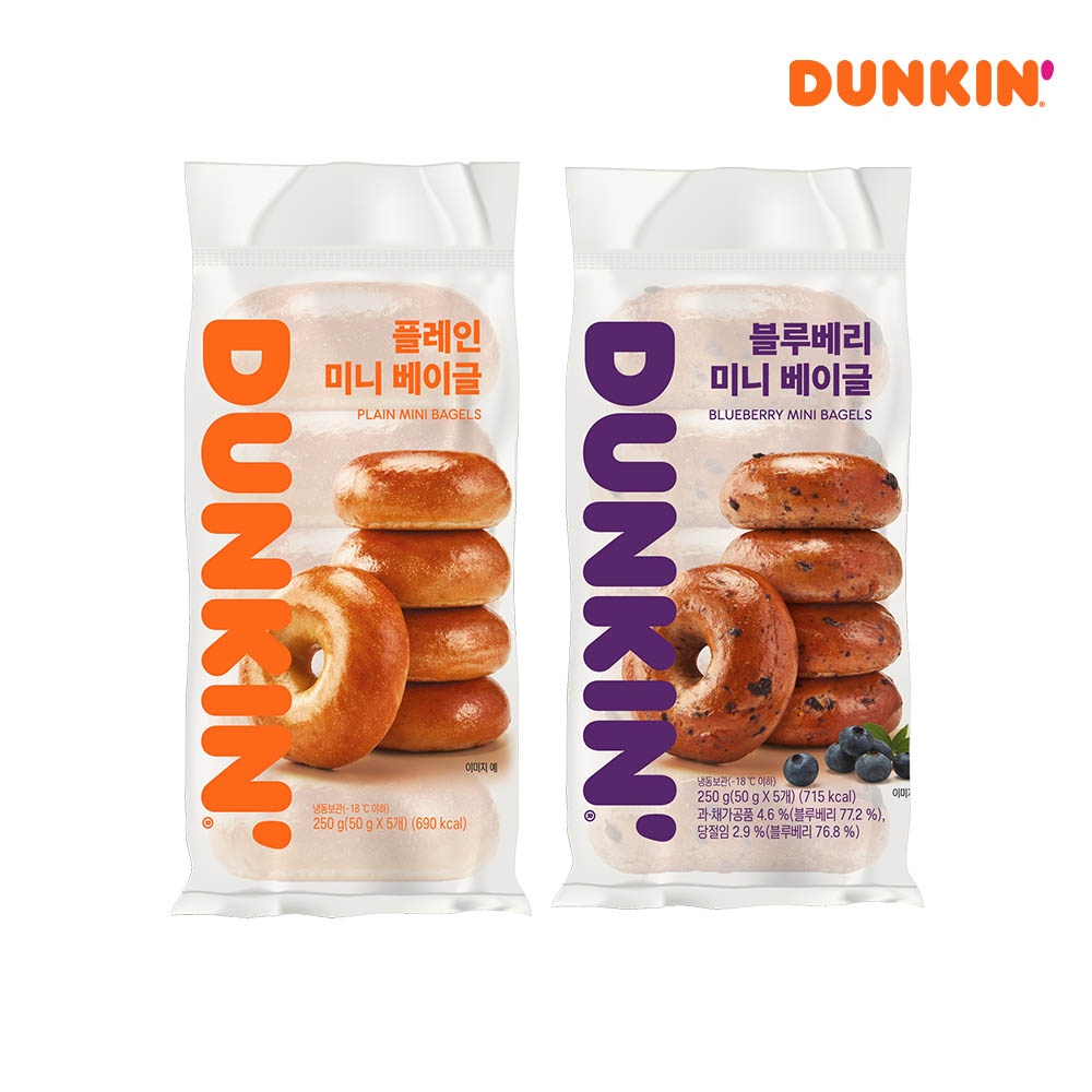 냉동 미니베이글(플레인/베이글) 2종+미니도넛(딸기/블루베리/글레이즈드 외) 5종 골라담기 가격 추이 던킨 냉동 미니베이글(플레인/베이글) 2종+미니도넛(딸기/블루베리/글레이즈드 외) 5종 골라담기 - 최저가 12,700원
