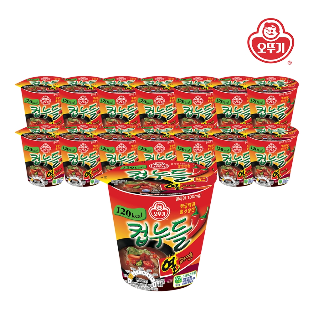 컵누들 열라면 컵 35g*15개(1박스) 가격 추이 오뚜기 컵누들 열라면 컵 35g*15개(1박스) - 최저가 24,500원