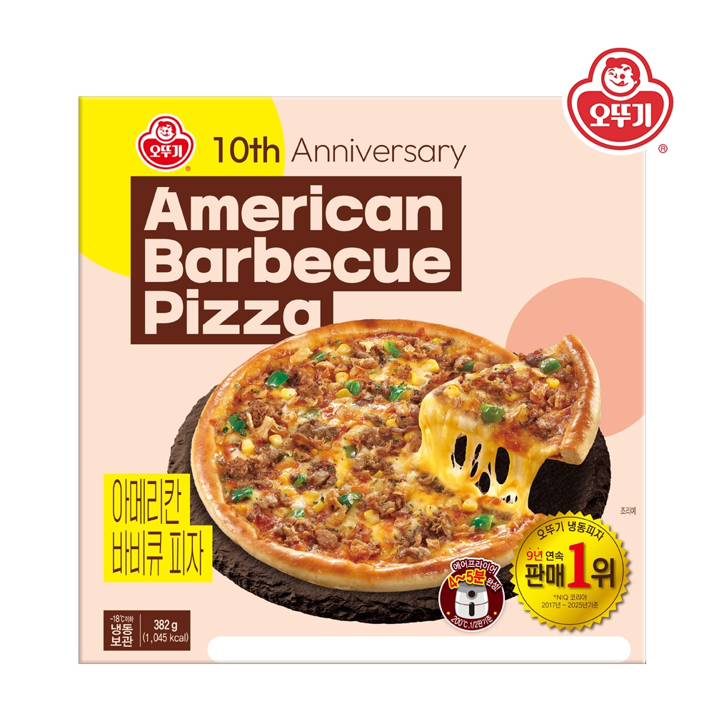 아메리칸 바비큐 피자 382g 가격 추이 오뚜기 아메리칸 바비큐 피자 382g - 최저가 8,925원