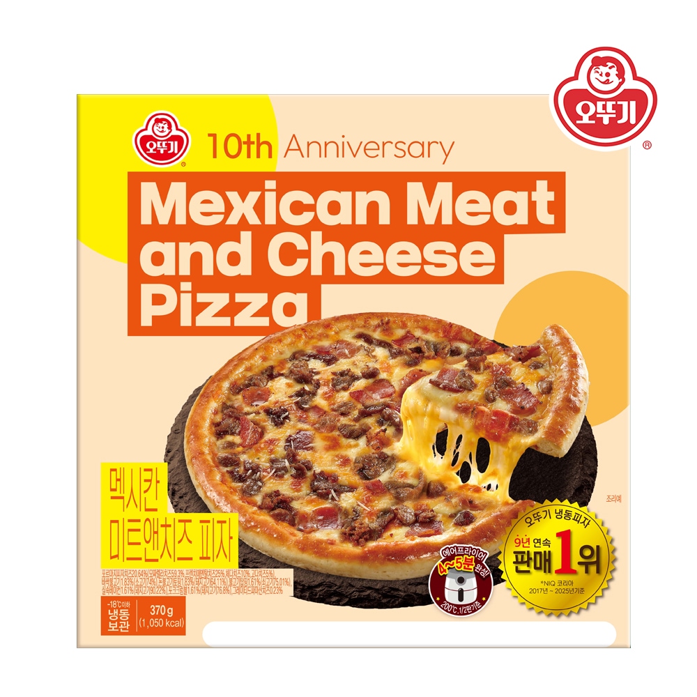 멕시칸 미트앤치즈 피자 370g 가격 비교 오뚜기 멕시칸 미트앤치즈 피자 370g