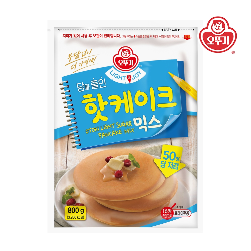 LIGHT&JOY 당을줄인 핫케이크믹스 800g 가격 비교 오뚜기 LIGHT&JOY 당을줄인 핫케이크믹스 800g