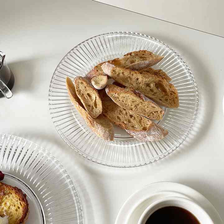 タヒチ ガラスプレート S 23cm 2個セット