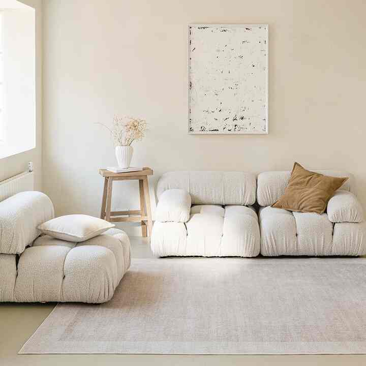 Decent  ボーダーパターン ラグ［4色・4サイズ］