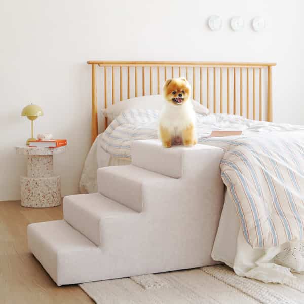 メイト 放水 アクアテックス ファブリック 4段 ペットステップ［3色］