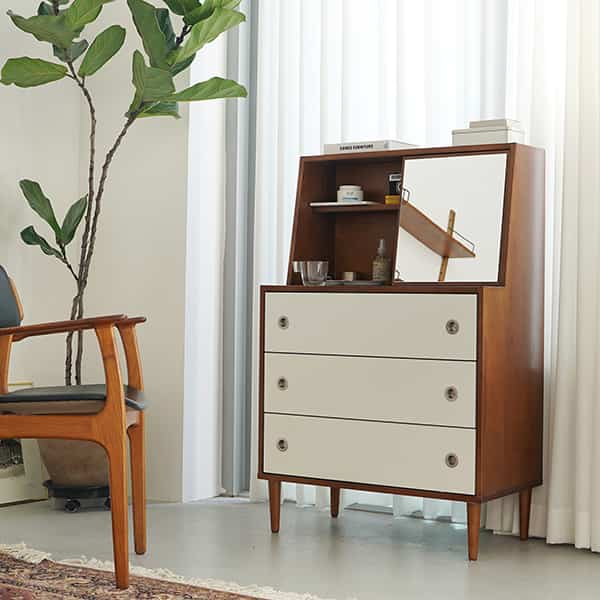 PENCIL HAUS ウッド コンソールドレッサー［2色］