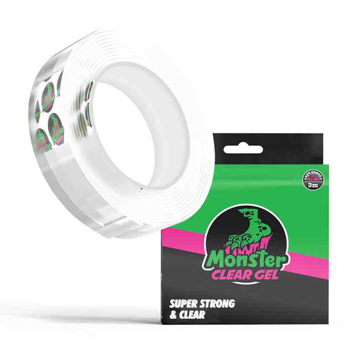 超強力 クリア シリコン両面テープ 3m