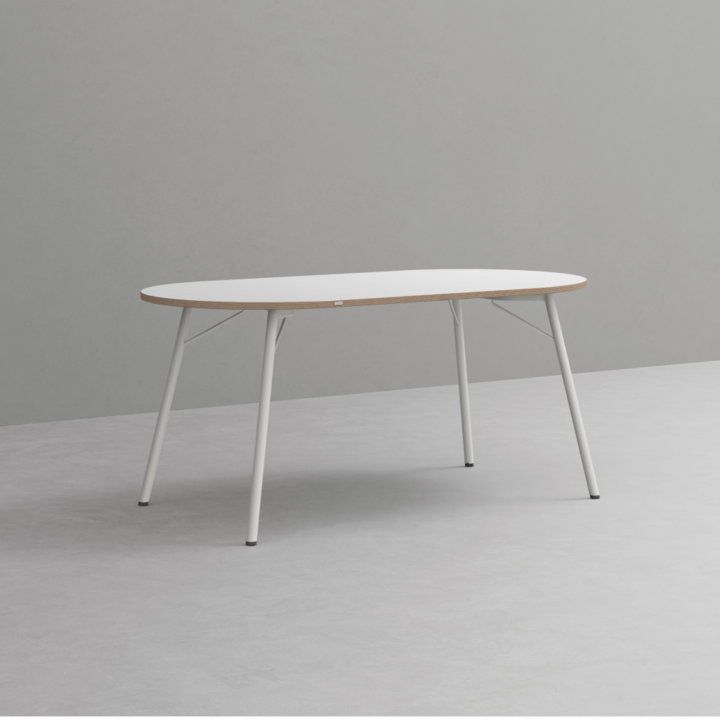 160×80cm 楕円テーブル DSTAA1608R