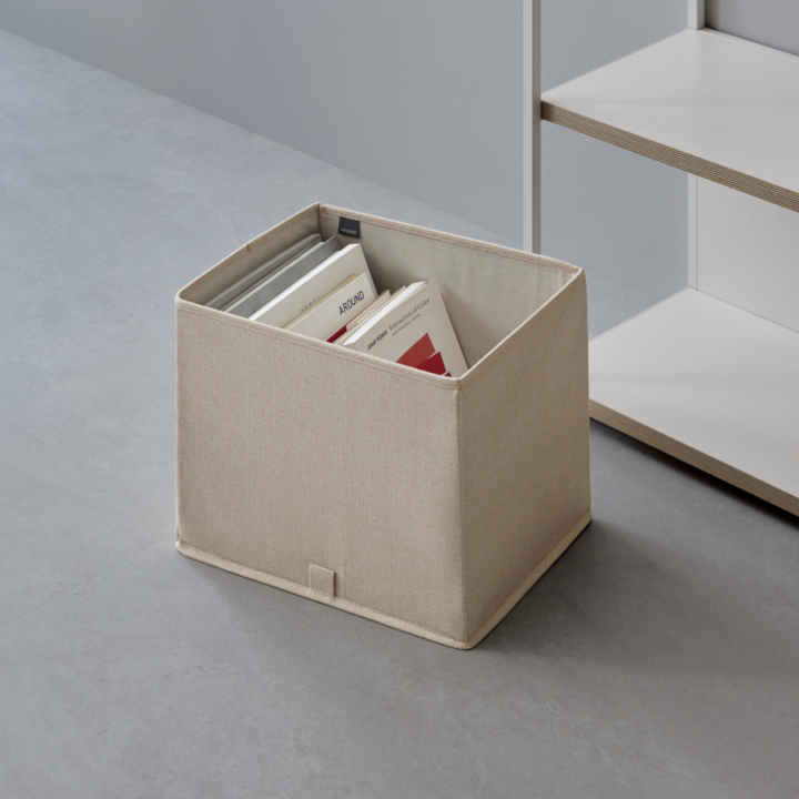 ファブリック 収納ボックス［2色］