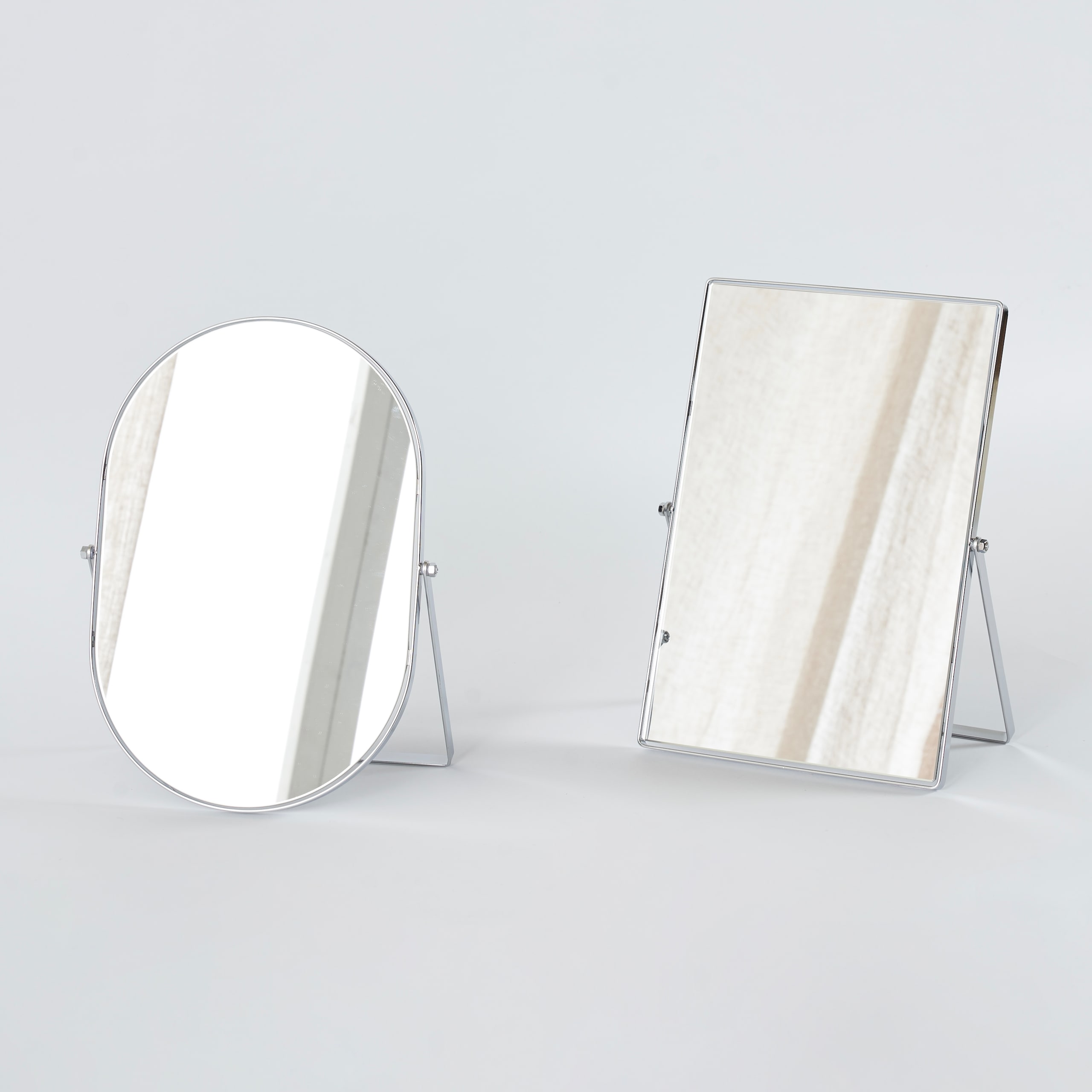 오늘의집 바이에스컴퍼니 미드센츄리 프레임 탁상거울 화장대 거울 데스크테리어 인테리어 소품