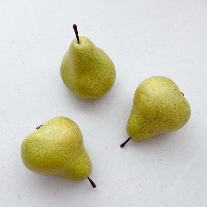 western pear オブジェ