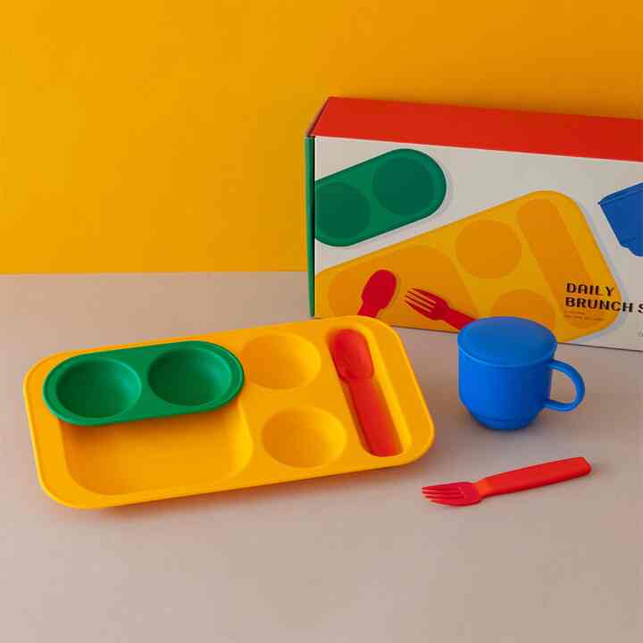 DAILY ランチプレート 01 Rainbow