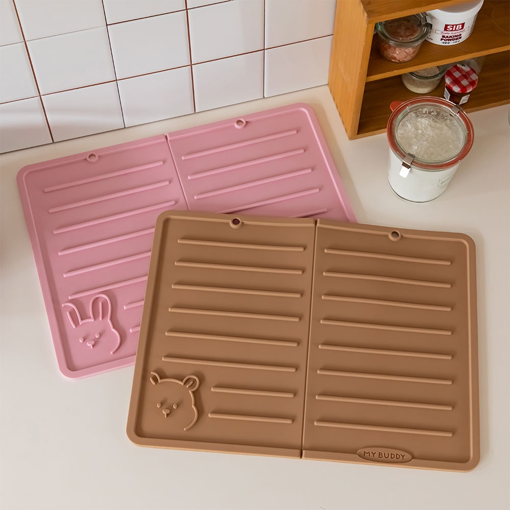 마이 버디 실리콘 접이식 드라잉 매트 / 설거지 식기 건조매트 (2colors) 가격 추이 데일리라이크 마이 버디 실리콘 접이식 드라잉 매트 / 설거지 식기 건조매트 (2colors) - 최저가 14,850원