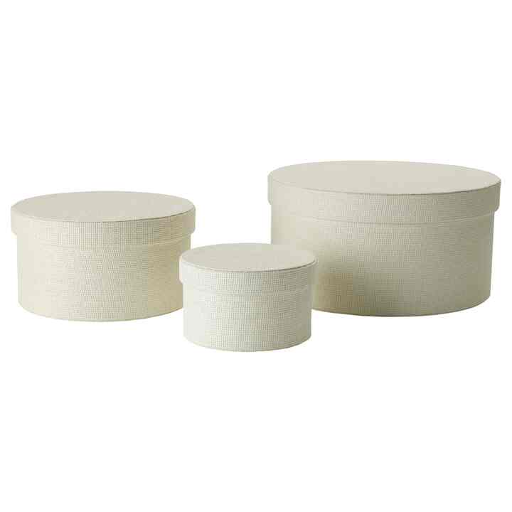 KVARNVIK クヴァルンヴィーク 収納ボックス 3点セット