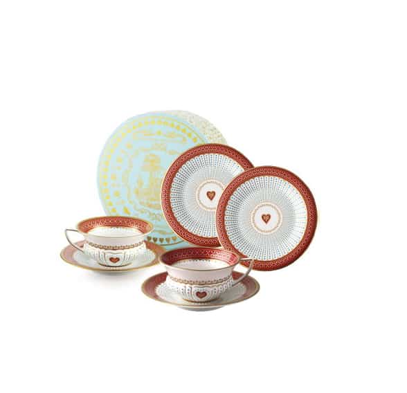 クイーンオブハート ティーパーティー 6P セット