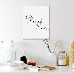 인테리어 액자 Live laugh love
