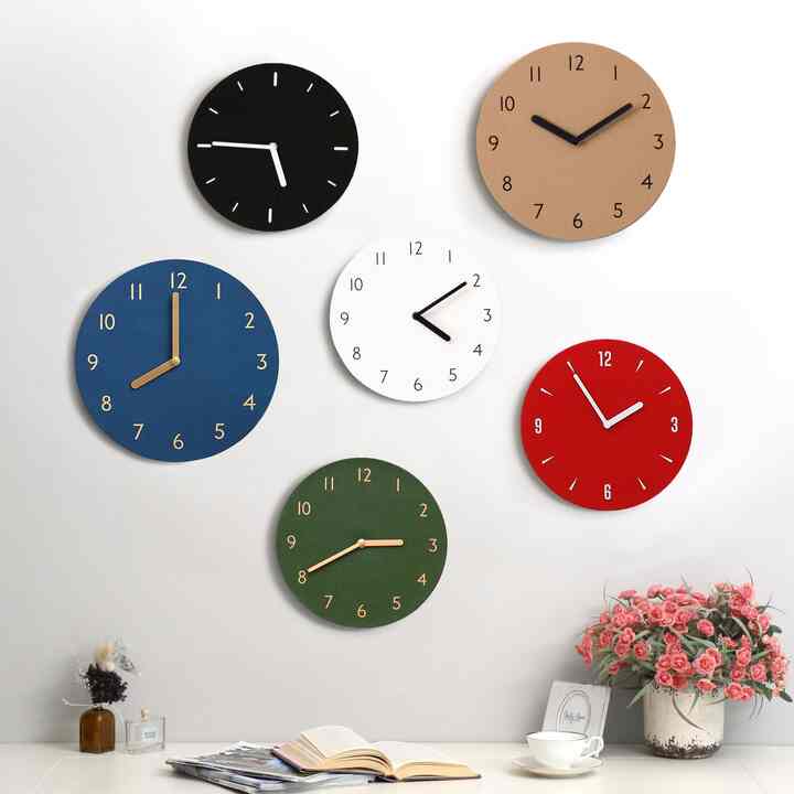 FELT SANDWICH CLOCK 230 時計【7colors】