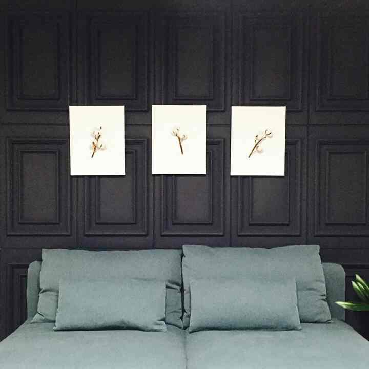 WAINSCOTING 貼れる断熱壁紙［3色］