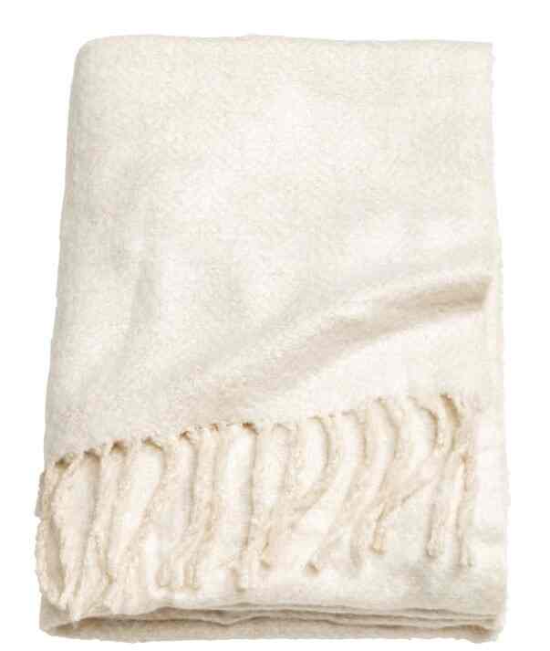 ヘリンボーンパターンブランケット