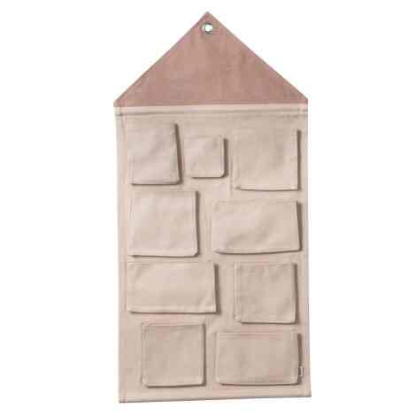 ハウスデザインのウォールポケット【3colors】