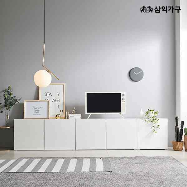 ROMANCE ミニマル テレビ台・キャビネット［2色・4種］