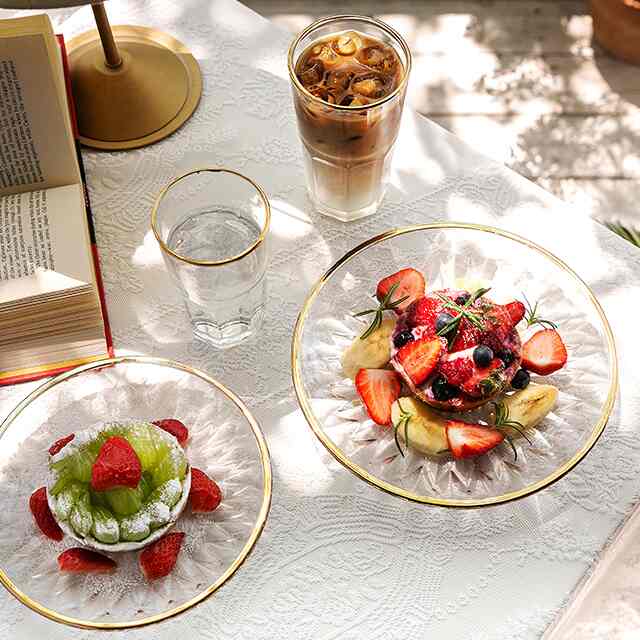 ゴールドラインプレート 皿