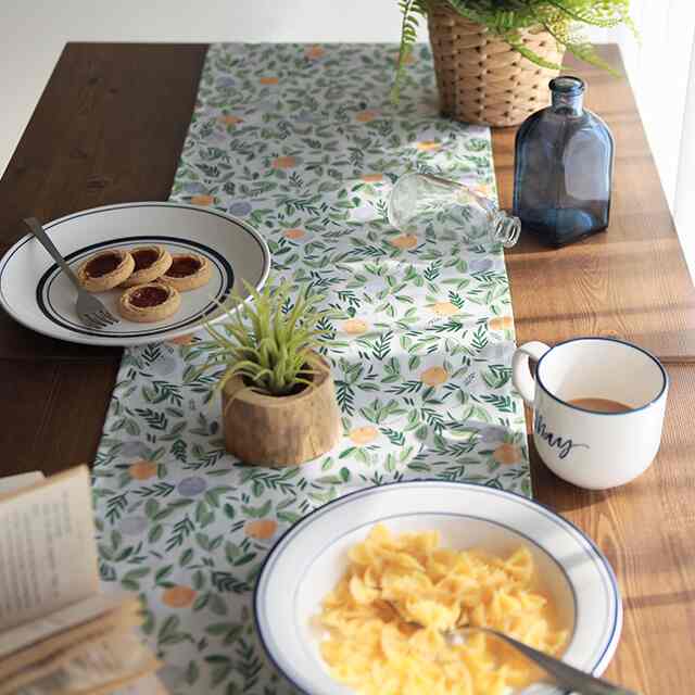 オレンジガーデン 防水テーブルラーナー