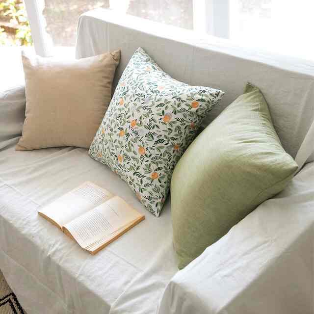 Orange Garden クッションカバー 45x45cm［3色］