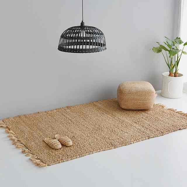 MACOCO ハンドメイドラグ 120x180【2colors】