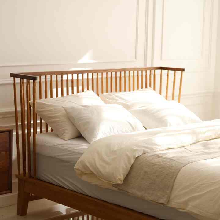 ETHNIC ベッドフレーム OAK［2サイズ］