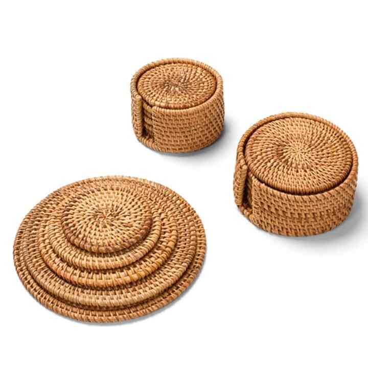 ラタンコースター［7サイズ］