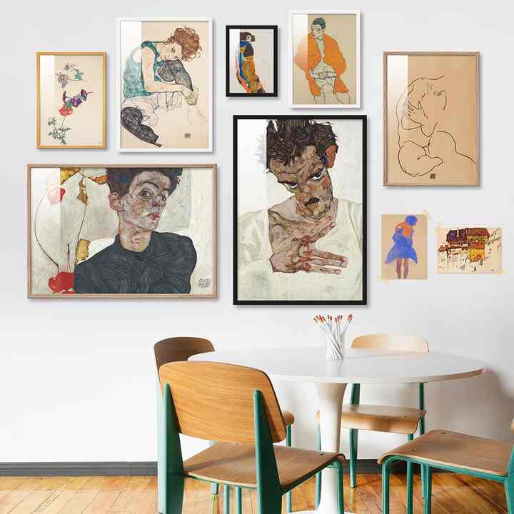 Egon Schiele ポスター［25種］